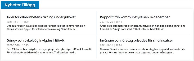 Exempelbild på Sävsjö Nyheter.